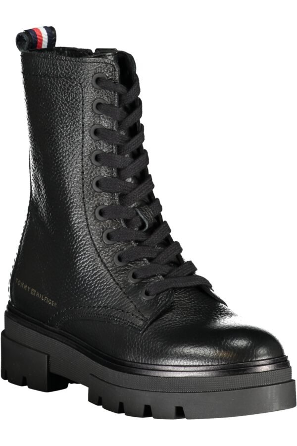 TOMMY HILFIGER BLACK WOMEN'S FOOTWEAR BOOT - Image 2