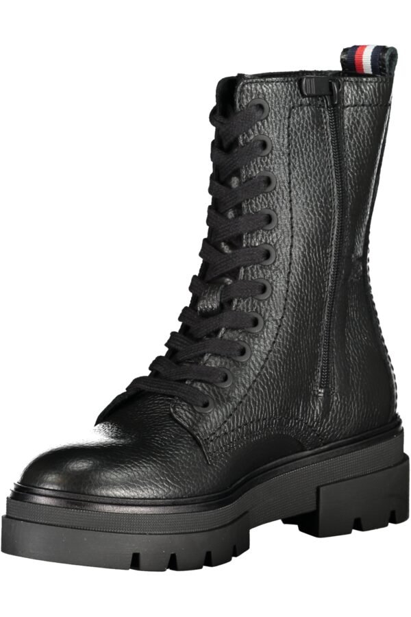 TOMMY HILFIGER BLACK WOMEN'S FOOTWEAR BOOT - Image 3