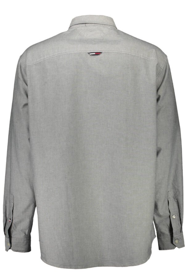 TOMMY HILFIGER MEN'S LONG SLEEVE SHIRT GRAY - Image 2