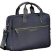 TOMMY HILFIGER BLUE MEN'S BRIEFCASE - Image 3