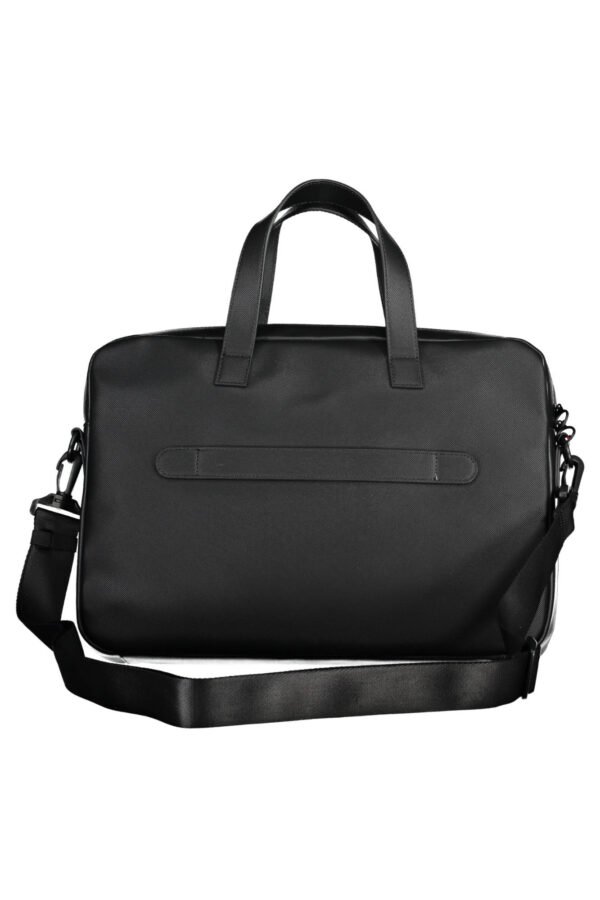 TOMMY HILFIGER MAN BLACK BRIEFCASE - Image 2