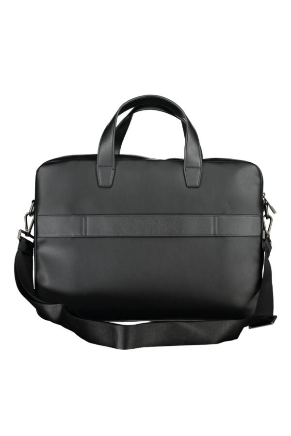 TOMMY HILFIGER MAN BLACK BRIEFCASE - Image 2