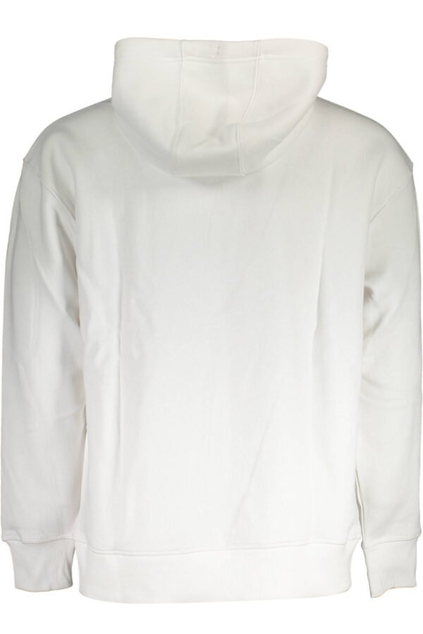 TOMMY HILFIGER MEN'S WHITE ZIPPED SWEATSHIRT - Image 2