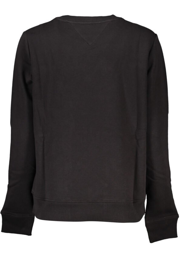 TOMMY HILFIGER WOMEN'S ZIPLESS SWEATSHIRT BLACK - Image 2