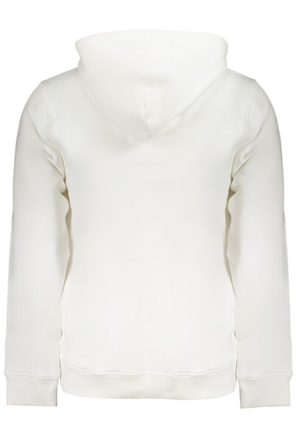 TOMMY HILFIGER MEN'S WHITE ZIPLESS SWEATSHIRT - Image 2