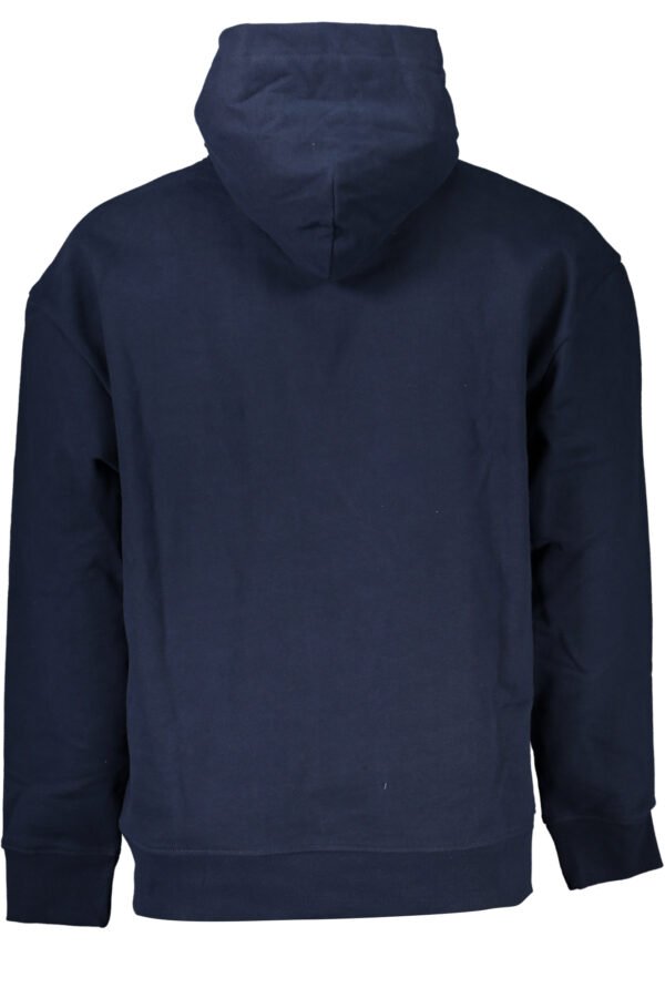 TOMMY HILFIGER MEN'S BLUE ZIPLESS SWEATSHIRT - Image 2