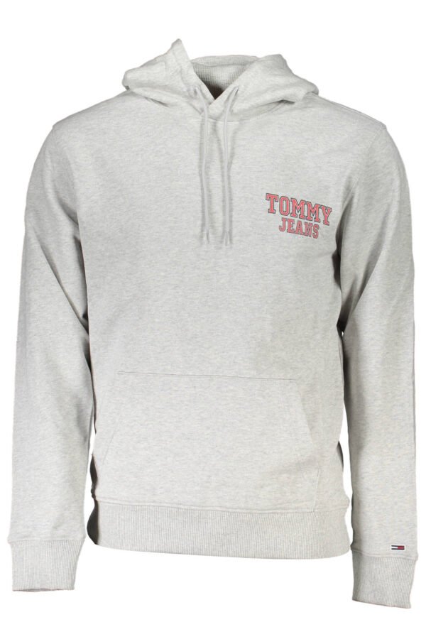 TOMMY HILFIGER MAN GRAY SWEATSHIRT WITHOUT ZIP
