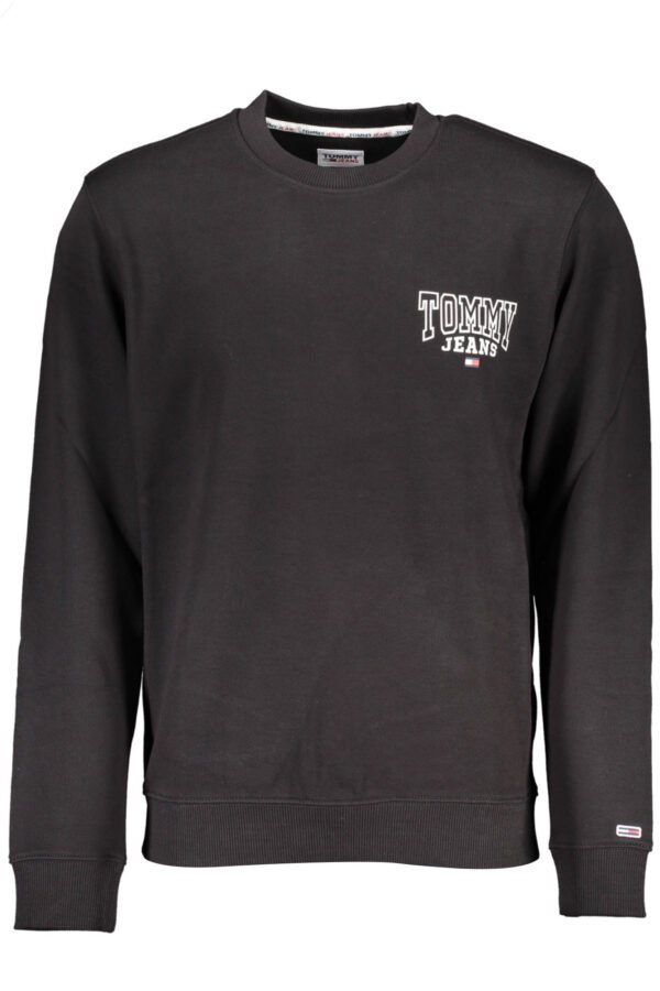 TOMMY HILFIGER SWEATSHIRT WITHOUT ZIP BLACK MAN