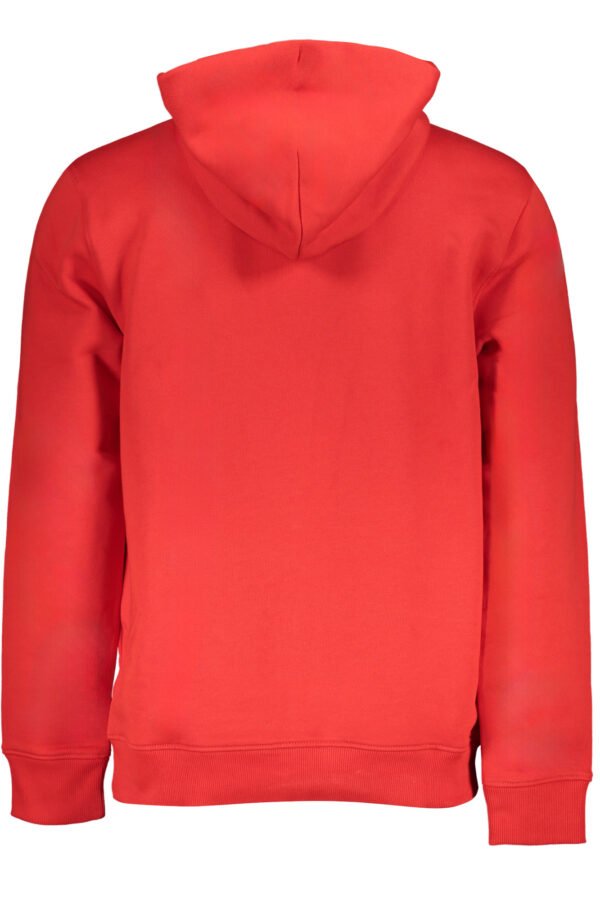 TOMMY HILFIGER MEN'S RED ZIP-OUT SWEATSHIRT - Image 2