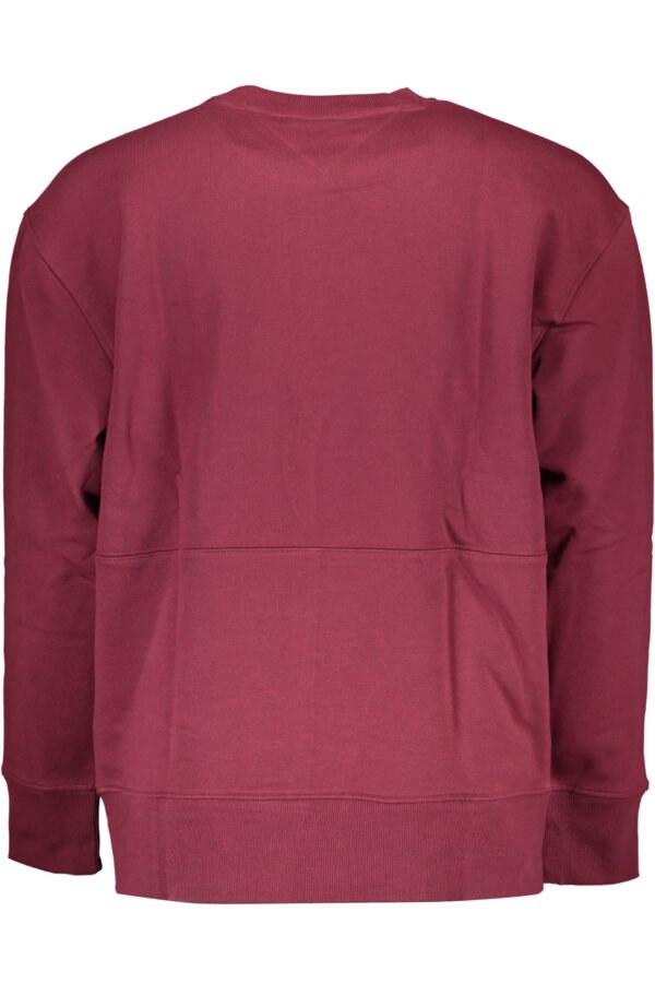 TOMMY HILFIGER MAN PURPLE SWEATSHIRT WITHOUT ZIP - Image 2