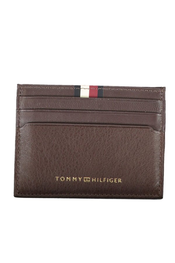 TOMMY HILFIGER MEN'S WALLET BROWN