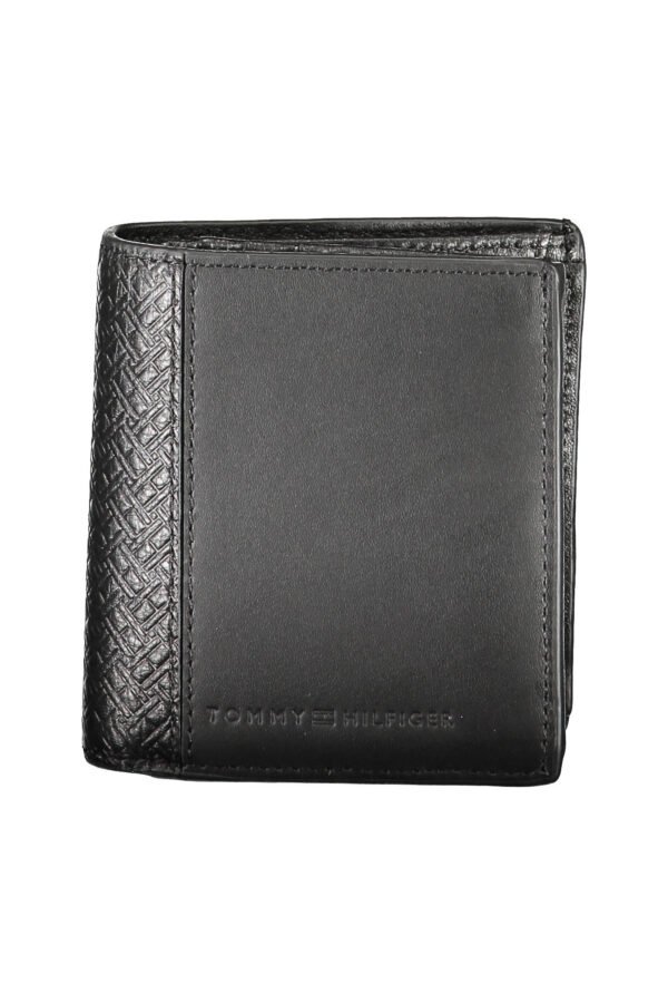 TOMMY HILFIGER BLACK MEN'S WALLET