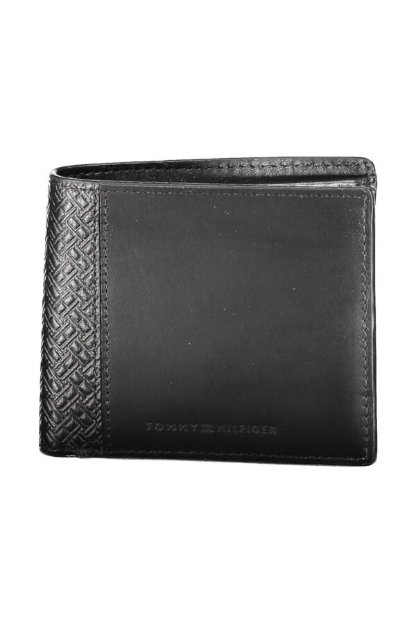 TOMMY HILFIGER BLACK MEN'S WALLET
