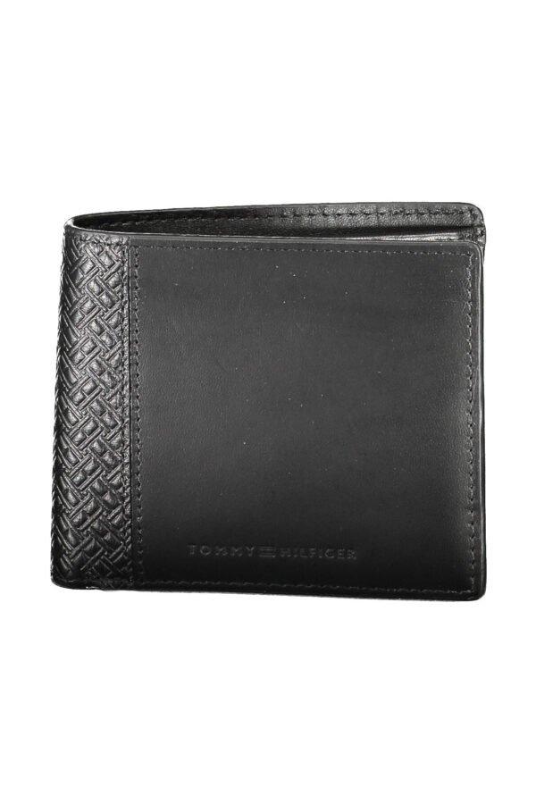 TOMMY HILFIGER BLACK MEN'S WALLET