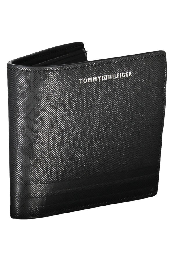 TOMMY HILFIGER BLACK MAN WALLET - Image 3