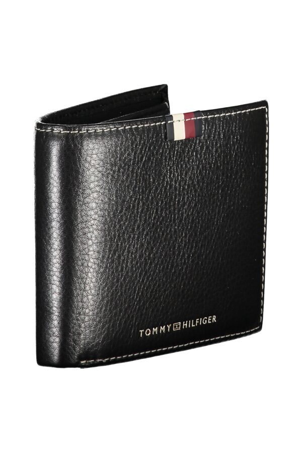 TOMMY HILFIGER MEN'S WALLET BLACK - Image 3