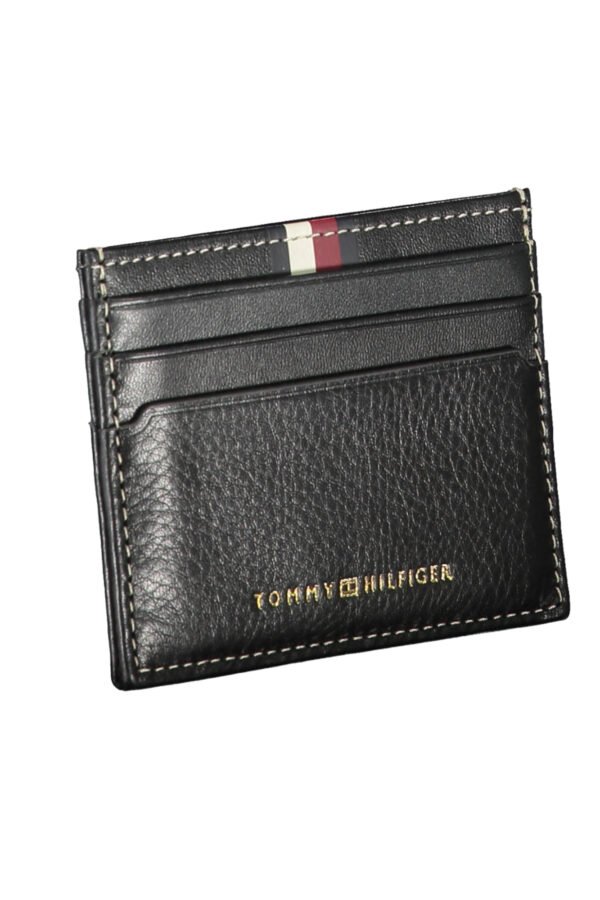 TOMMY HILFIGER MEN'S WALLET BLACK - Image 3