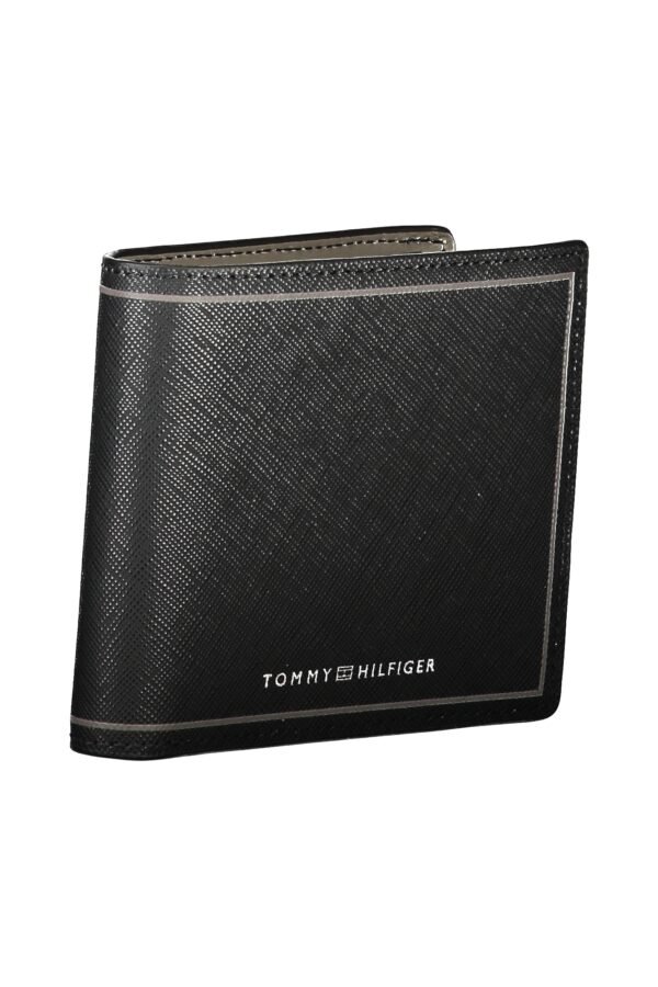 TOMMY HILFIGER MEN'S WALLET BLACK - Image 3