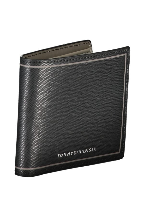 TOMMY HILFIGER MEN'S WALLET BLACK - Image 3