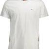 TOMMY HILFIGER MEN'S WHITE SHORT SLEEVE T-SHIRT