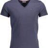 TOMMY HILFIGER MEN'S SHORT SLEEVE T-SHIRT BLUE