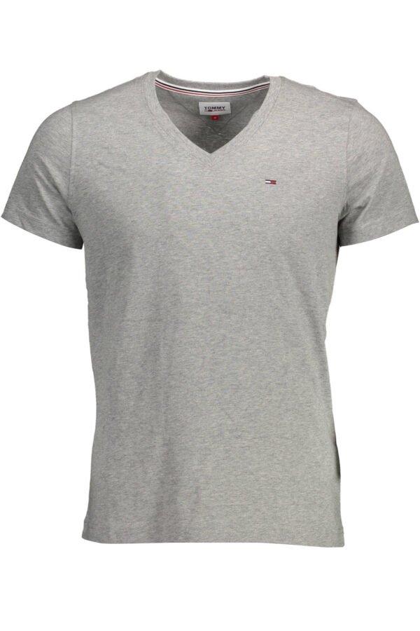 TOMMY HILFIGER MEN'S SHORT SLEEVE T-SHIRT GRAY