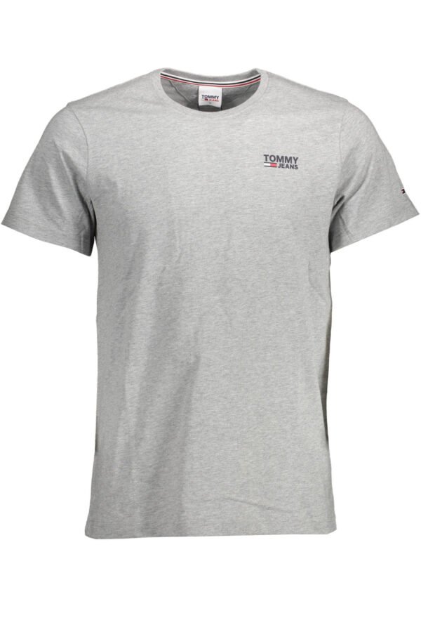 TOMMY HILFIGER MEN'S SHORT SLEEVE T-SHIRT GRAY