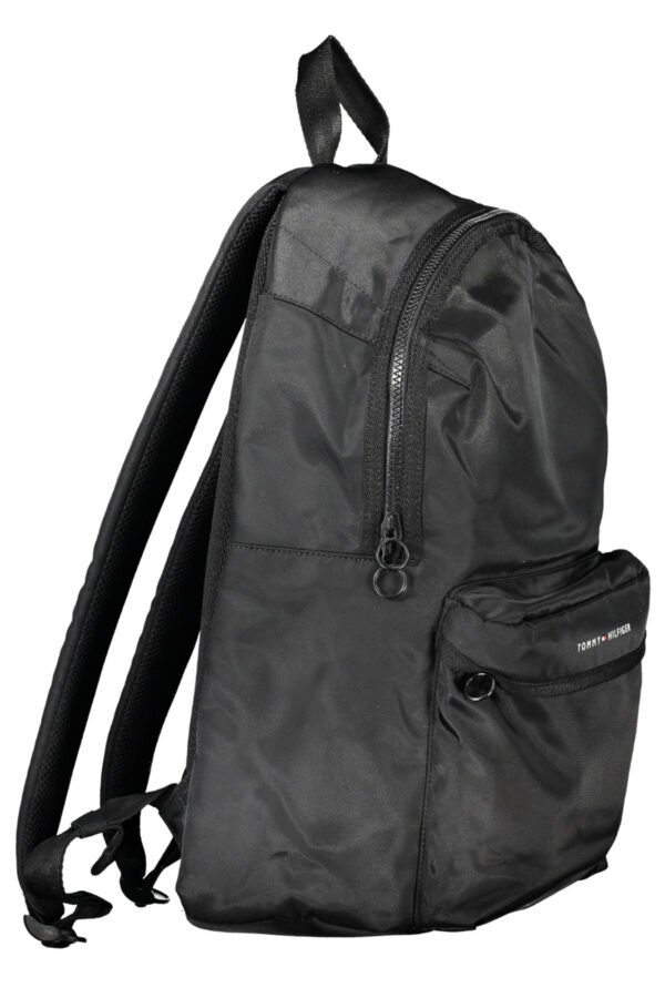 TOMMY HILFIGER MAN BLACK BACKPACK - Image 3