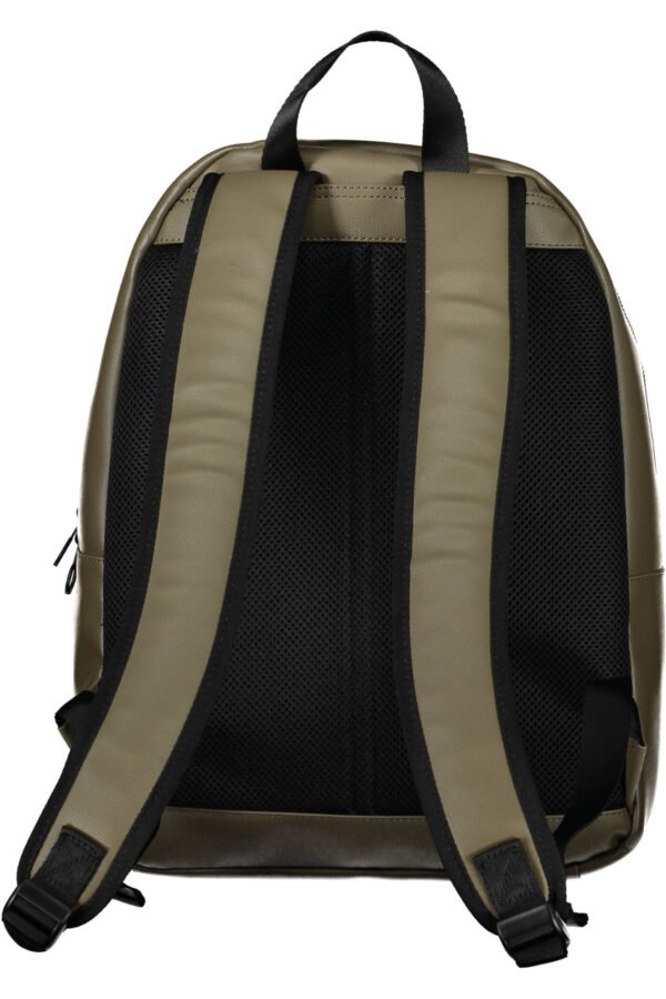 TOMMY HILFIGER MEN'S GREEN BACKPACK - Image 3