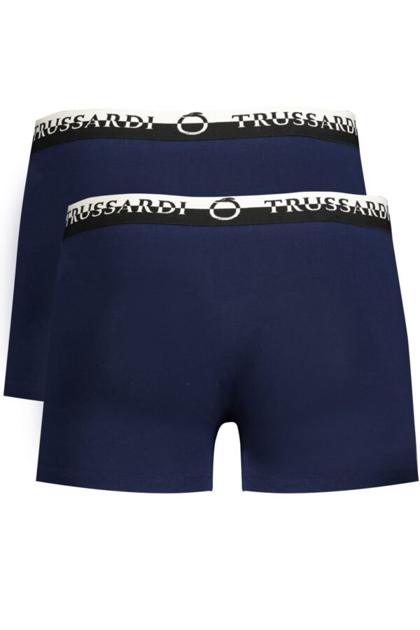 TRUSSARDI MEN'S BLUE BOXER - Image 2