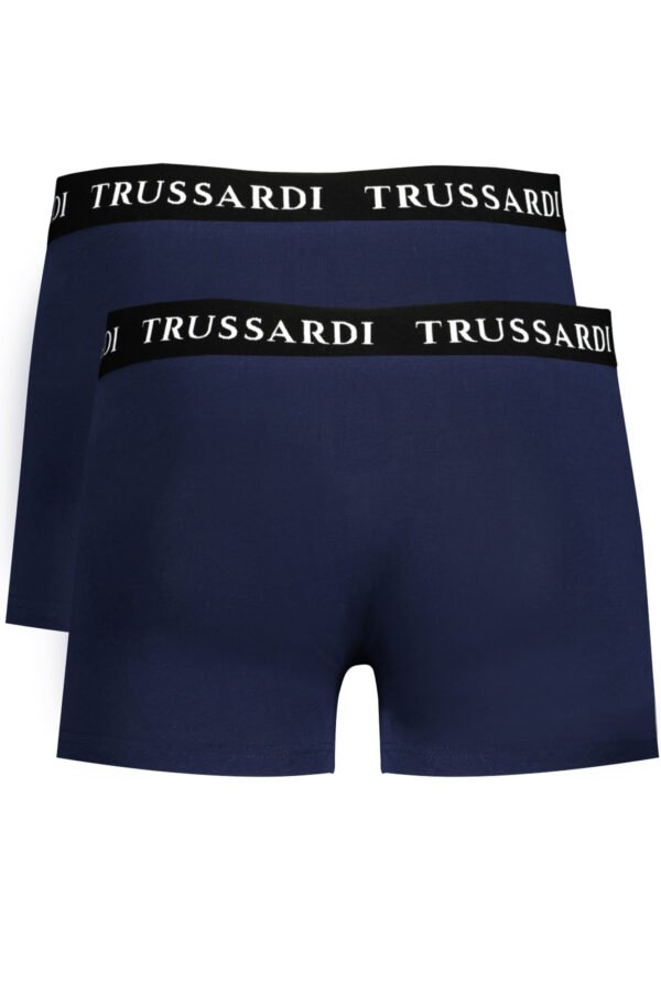 TRUSSARDI MEN'S BLUE BOXER - Image 2
