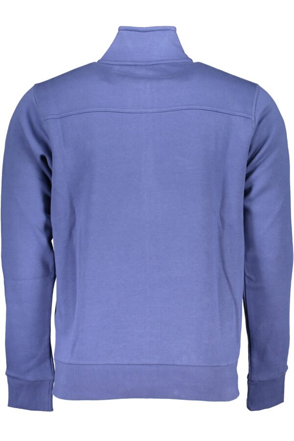 US GRAND POLO MEN'S BLUE ZIP SWEATSHIRT - Image 2