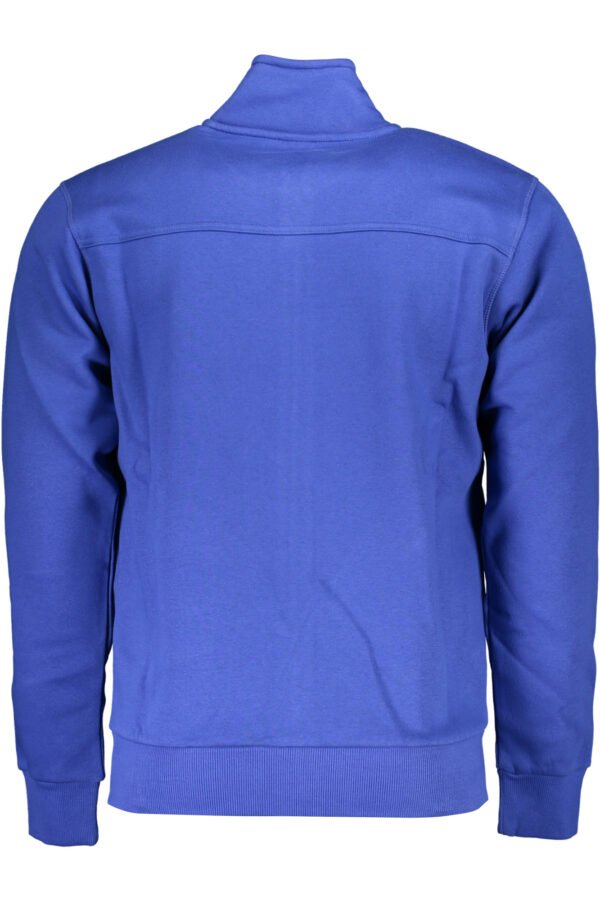 US GRAND POLO MEN'S BLUE ZIP SWEATSHIRT - Image 2