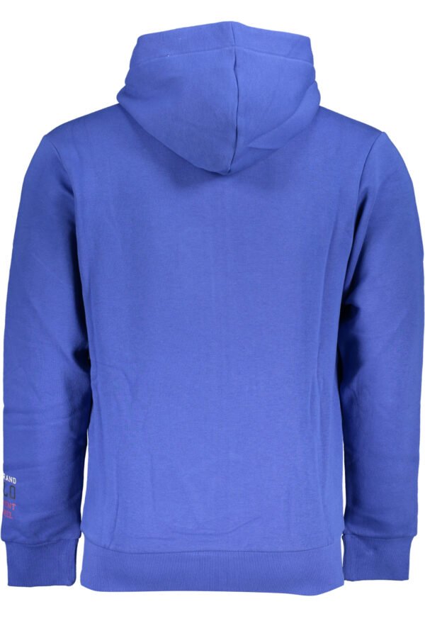US GRAND POLO MEN'S BLUE ZIP SWEATSHIRT - Image 2