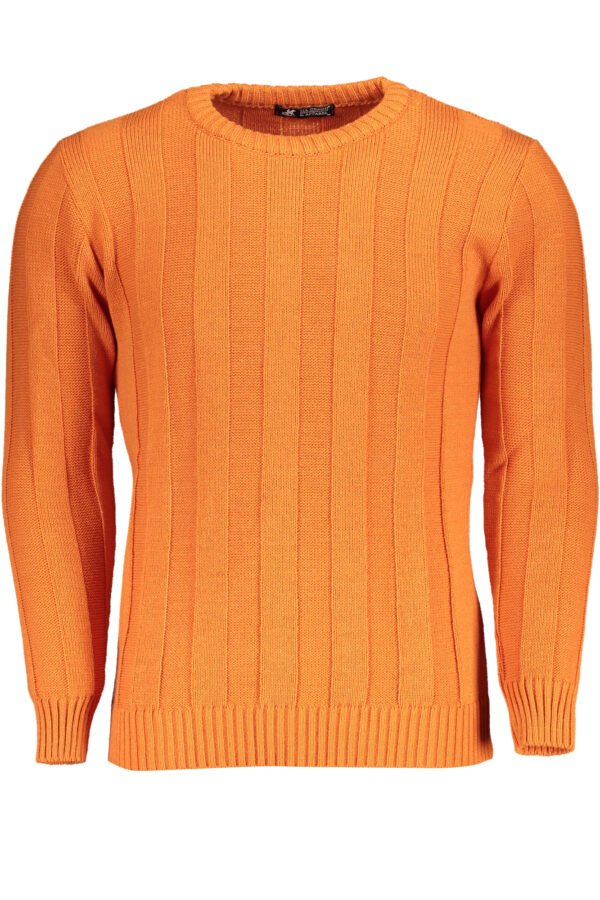 US GRAND POLO MEN'S ORANGE SWEATER