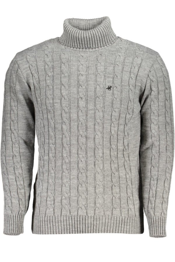 US GRAND POLO MEN'S GRAY SWEATER
