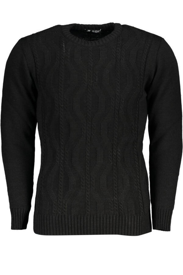 US GRAND POLO MEN'S BLACK SWEATER
