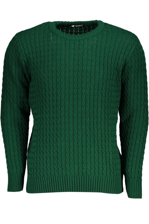 US GRAND POLO GREEN MEN'S SWEATER