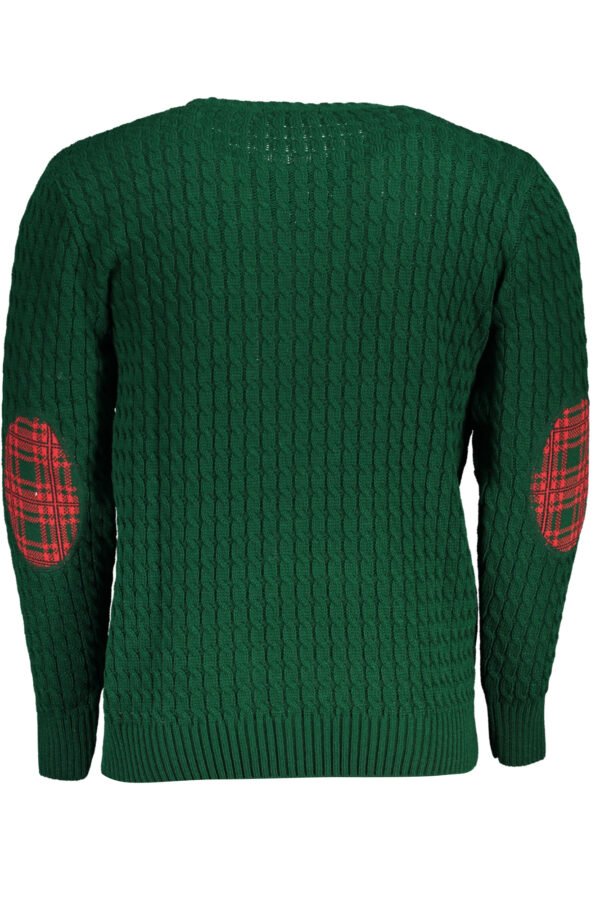 US GRAND POLO GREEN MEN'S SWEATER - Image 2