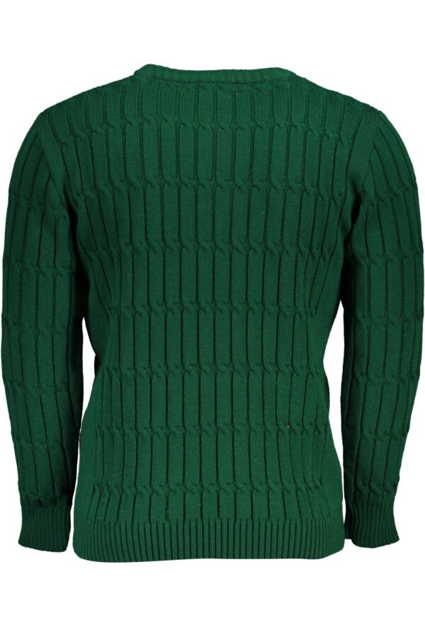 US GRAND POLO GREEN MEN'S SWEATER - Image 2