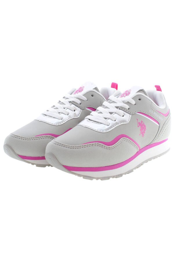 US POLO BEST PRICE GRAY GIRL SPORT SHOES - Image 2