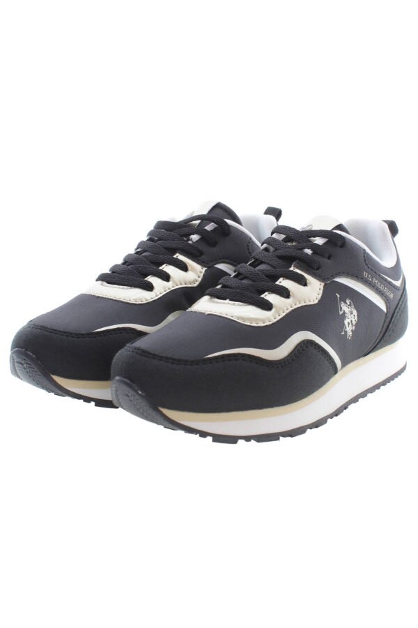 US POLO BEST PRICE BLACK KIDS SPORT SHOES - Image 2