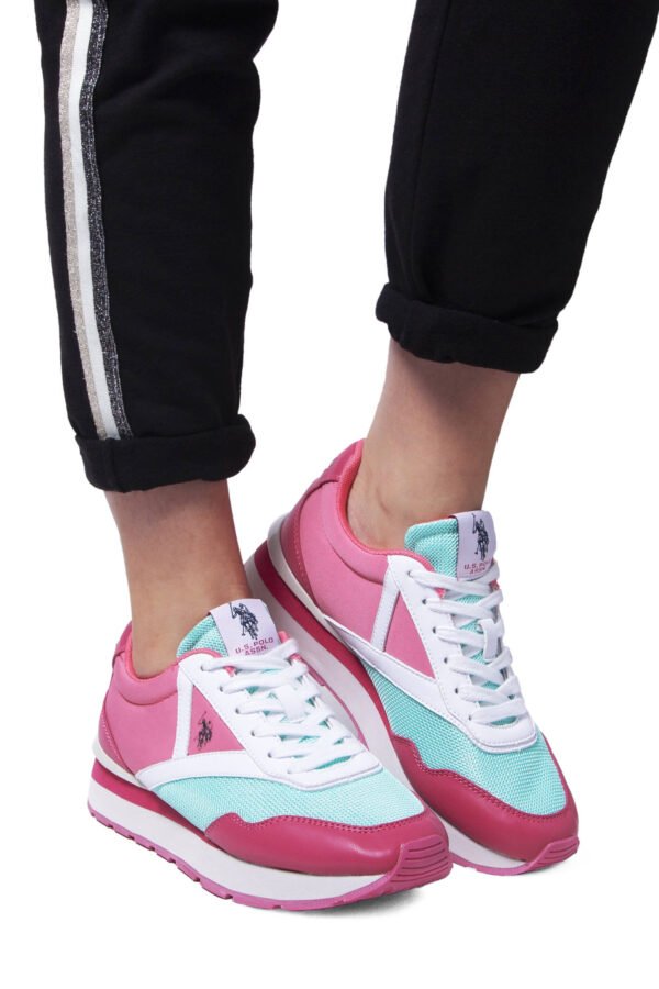 US POLO BEST PRICE PINK WOMEN'S SPORT SHOES - Image 3