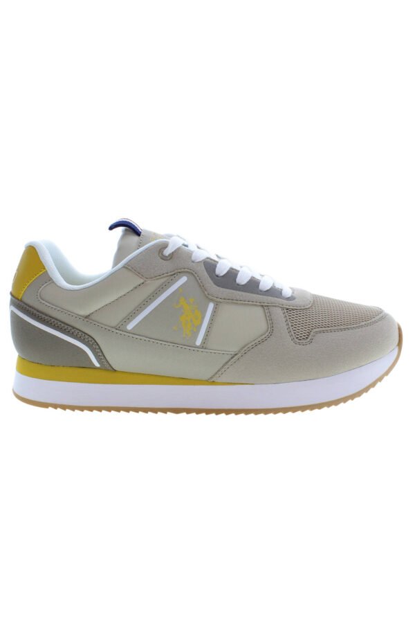 US POLO BEST PRICE BEIGE MAN SPORT SHOES