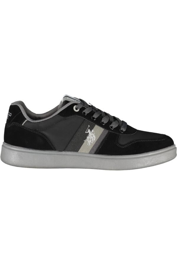 US POLO BEST PRICE BLACK MEN'S SPORTS SHOES