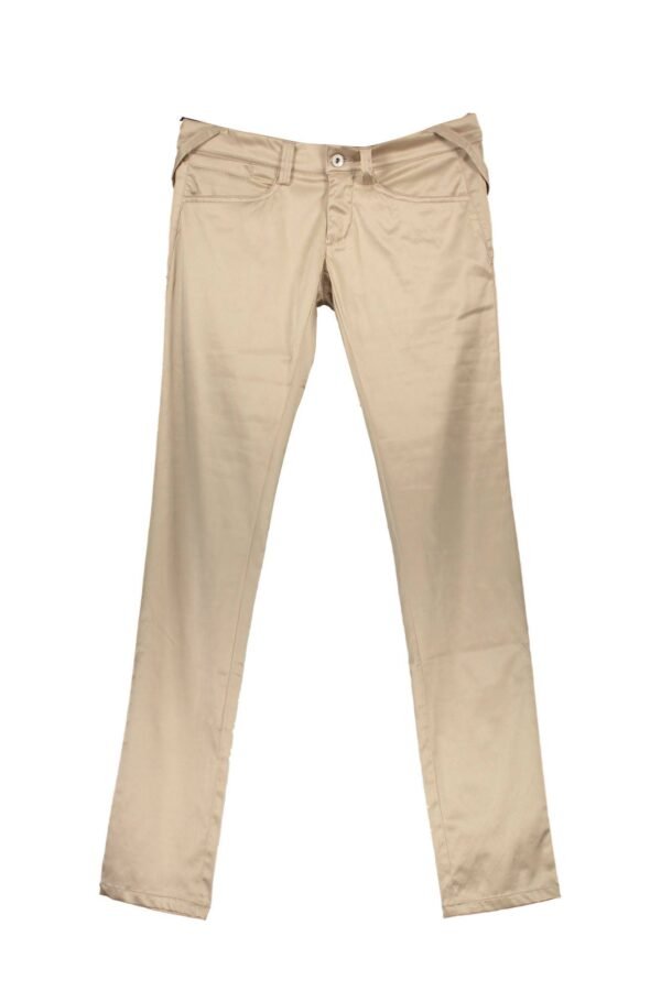 YES ZEE BEIGE WOMAN TROUSERS
