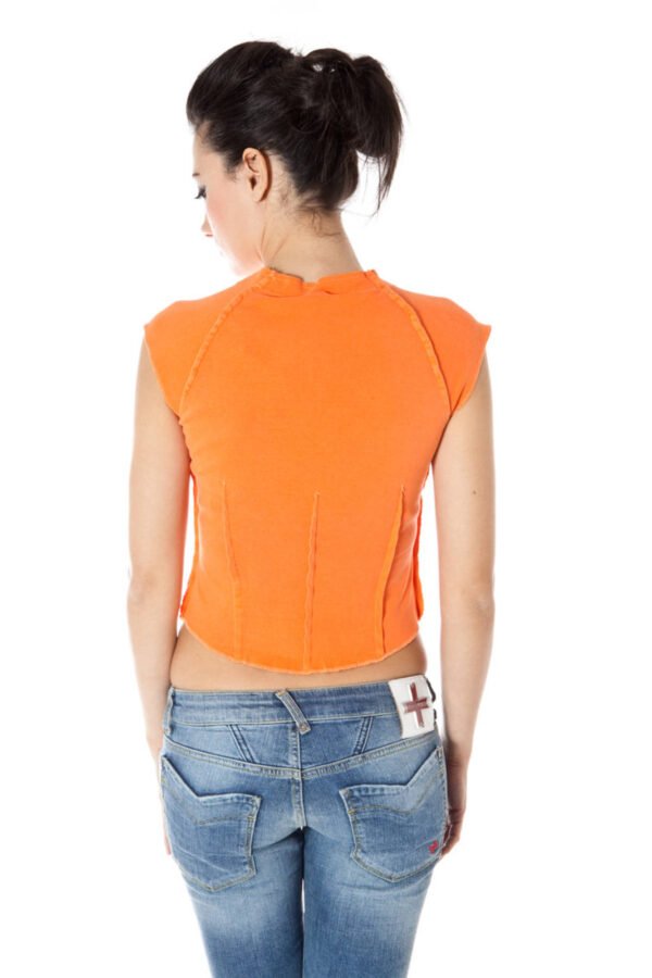 ZUELEMENTS WOMEN'S SHORT SLEEVE T-SHIRT ORANGE - Image 2