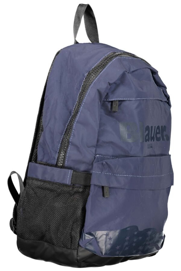 BLAUER MEN'S BLUE BACKPACK - Image 3