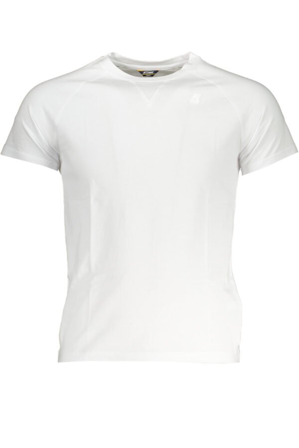 K-WAY WHITE MEN'S SHORT SLEEVE T-SHIRT
