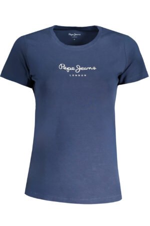 PEPE JEANS WOMEN'S SHORT SLEEVE T-SHIRT BLUE